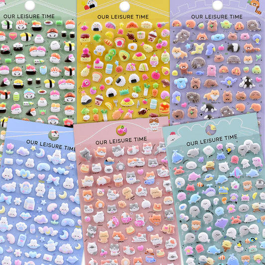 6 Sheets Stickers for Decorating SchoolMemos™🎨