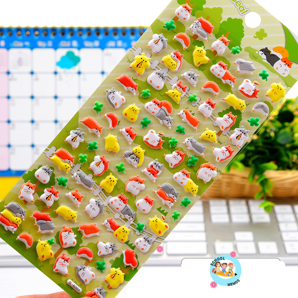 6 Sheets Stickers for Decorating SchoolMemos™🎨