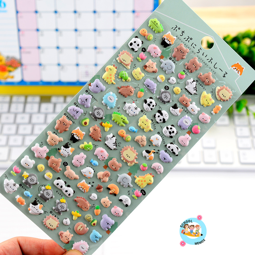 6 Sheets Stickers for Decorating SchoolMemos™🎨