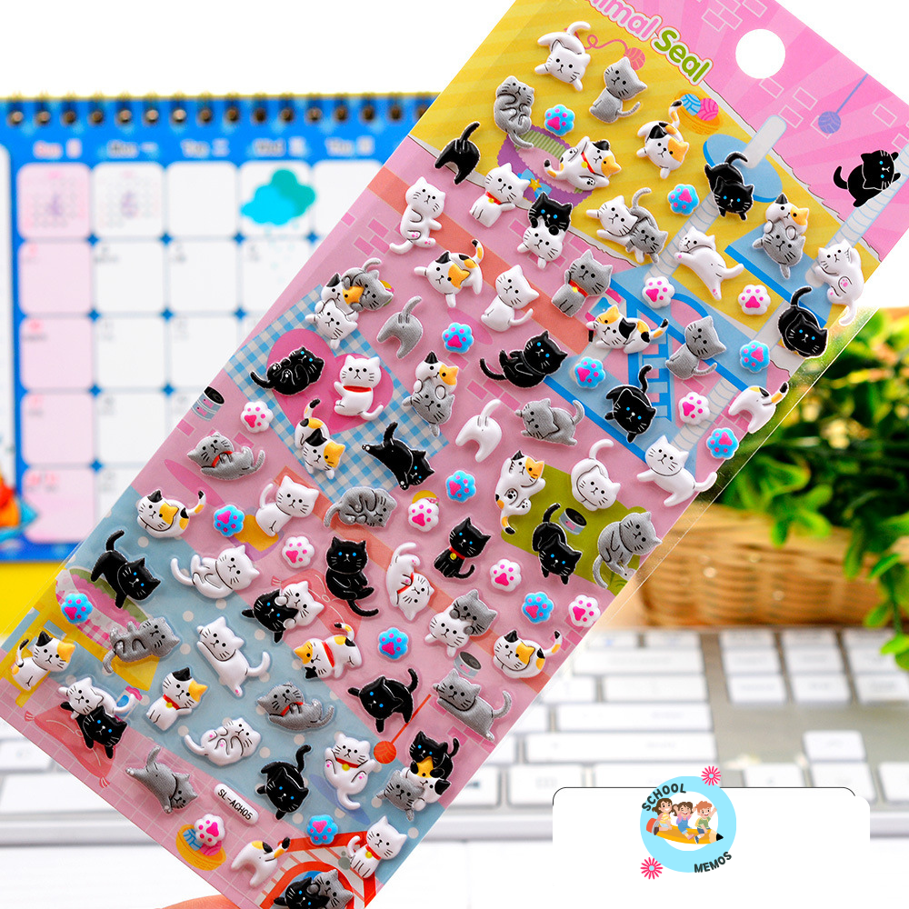 6 Sheets Stickers for Decorating SchoolMemos™🎨