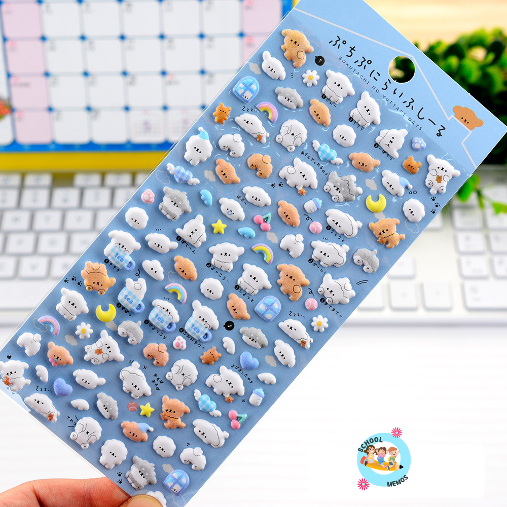 6 Sheets Stickers for Decorating SchoolMemos™🎨